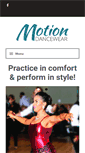 Mobile Screenshot of motiondancewear.com